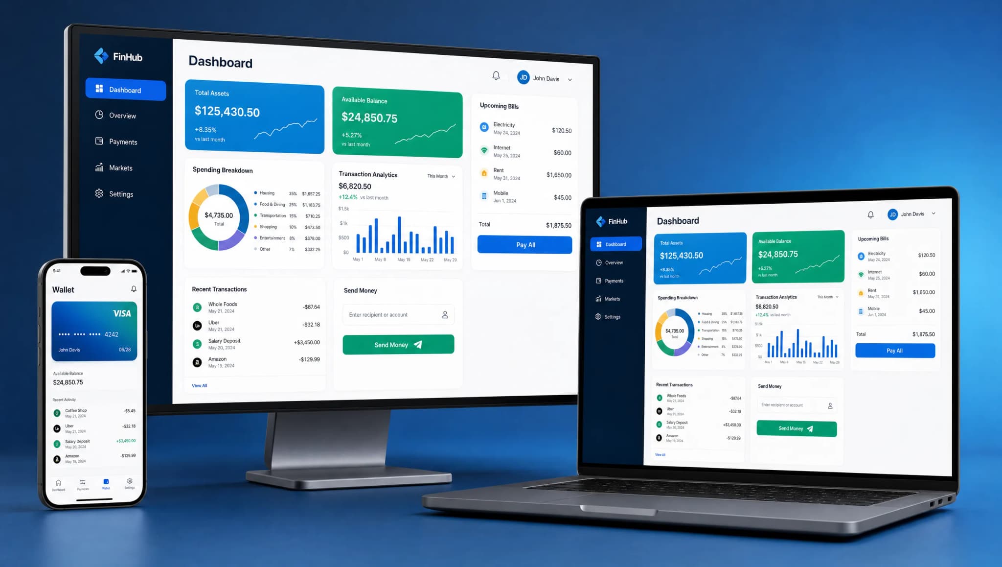 FinTech Platform – Projektreferenz von GoldenWing