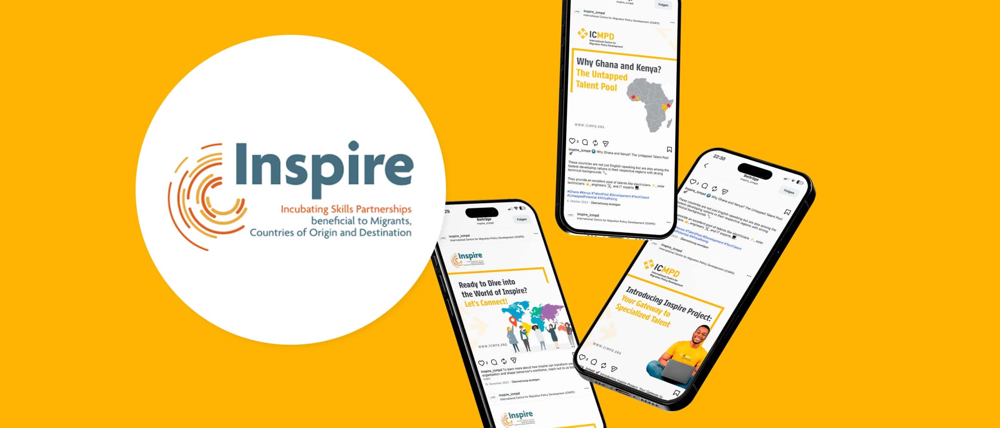 Inspire ICMPD – Projektreferenz von GoldenWing