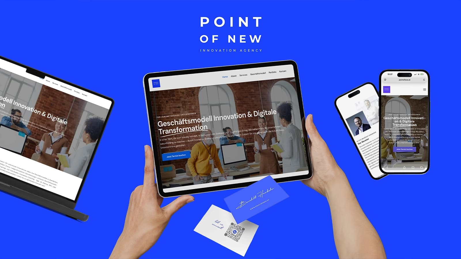 Point of New - Marken-Relaunch - Projektbild
